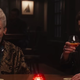Frances Conroy and Evan Peters in American Horror Story: Double Feature